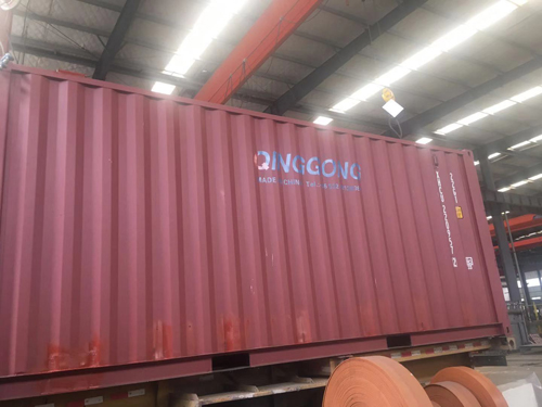 QINGGONG MACHINERY Developed a Transportable Container Blasting Room