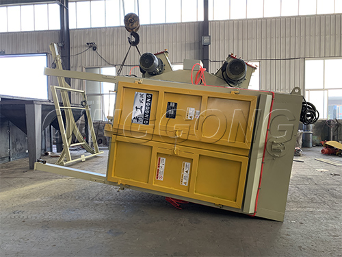 Installation steps of hanger type shot blasting machine