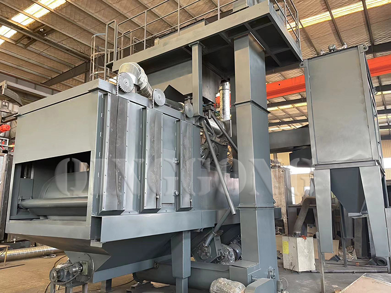 steel plate shot blasting machine 2