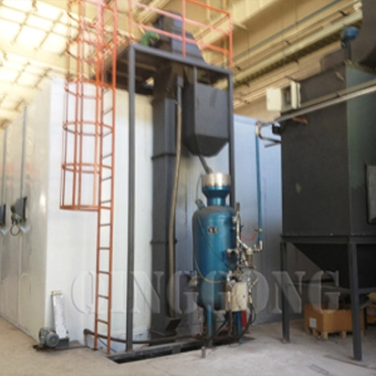 Industrial Sandblasting Room