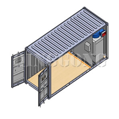 Transportable Container Blast Room